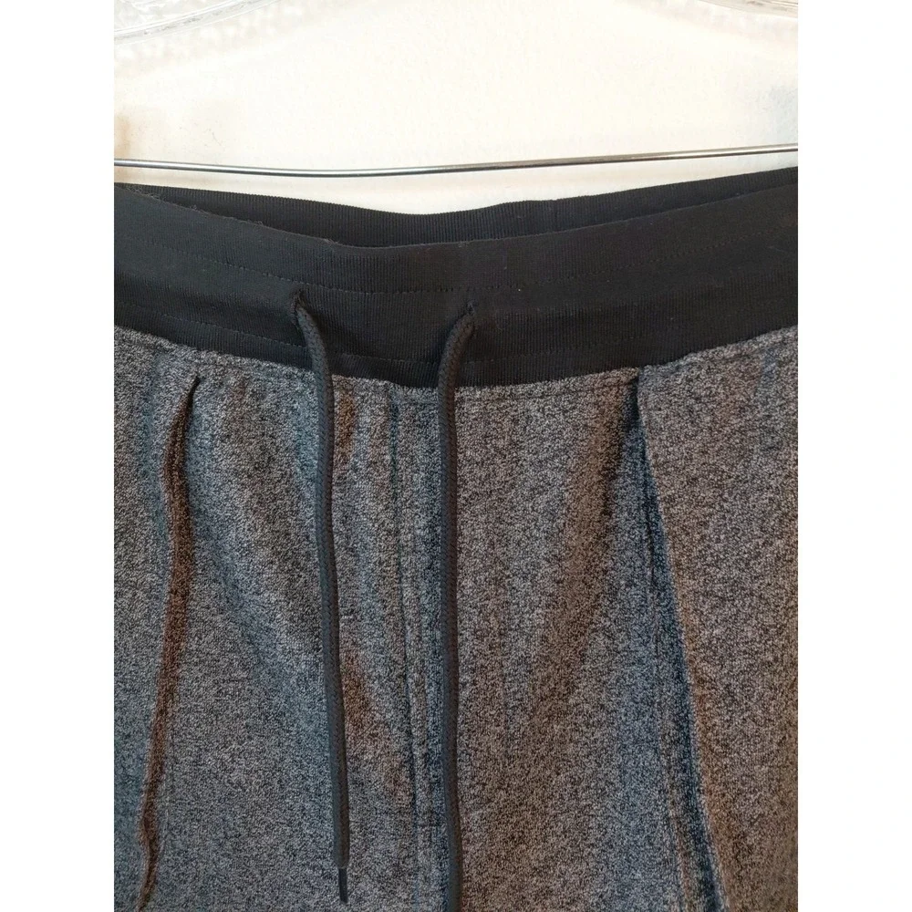 NWT  Nautica Mens Fleece Knit Logo Shorts Stone Grey Heather 2XL  Org $54 NWT